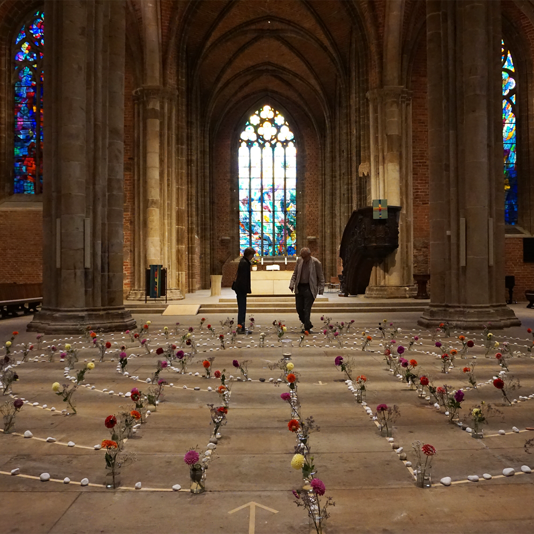 labyrinth in der liebfrauenkirche